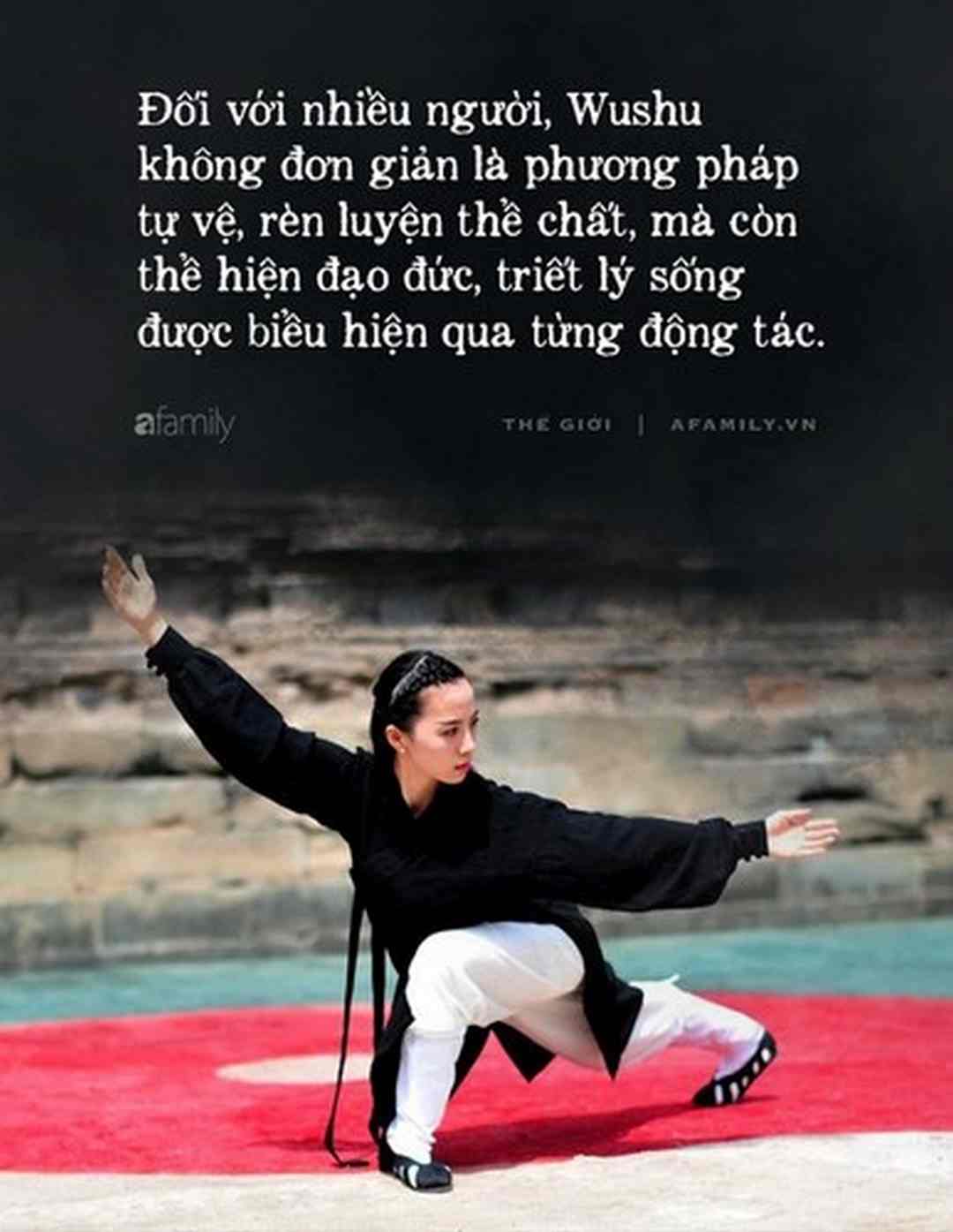 Võ Wushu giúp gia tăng sức chịu đựng.